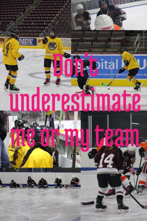 Hockey quote love it
