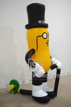Planters Peanuts Mr Peanut jointed wood and string doll by the Cameo