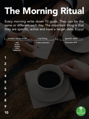 list of 10 goals you'd like to accomplish in the foreseeable future ...