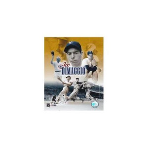 Joe Dimaggio Unsigned New York Yankees 8X10 Inch Collage Photo