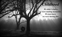 Childhood, Childhood Memories, Tire Swing, Black and White Photography ...
