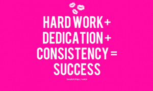 Hardwork + Dedication + Consistency = Sucess