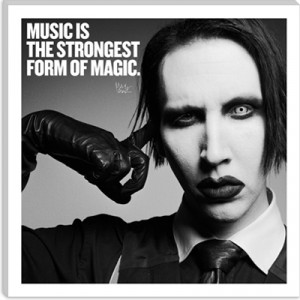 Marilyn Manson Quote Canvas Art Print