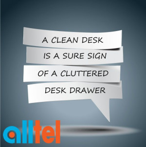 What does your clean desk say about you?