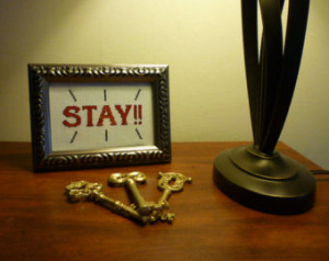 STAY - MST3k Quote Cross-Stitch