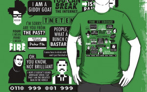 yay for the it crowd i died just reading this shirt
