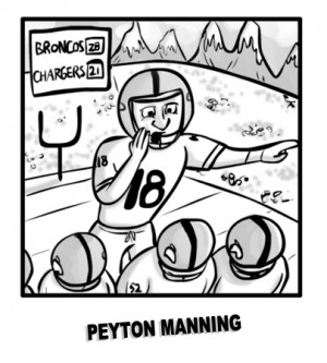Denver Broncos QB Peyton Manning: Better QB or Comedic Actor?