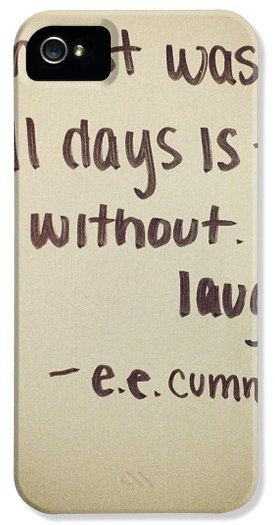 Bathroom Stall Quotes iPhone Case by Jessica Stonger