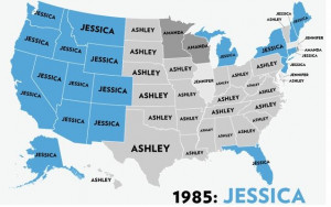 over as the best names for cool girls little jessicas and ashleys ...