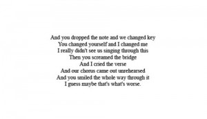 song lyric quotes – lyrics mayday parade quotations quotes text ...