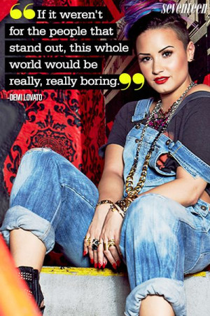 ... Most Inspiring Quotes Demi Lovato Pinterest Quotes - Seventeen