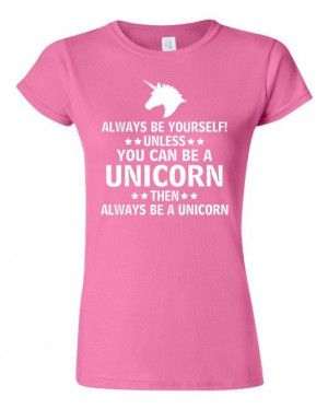 love unicorns! hehe. Great quote.