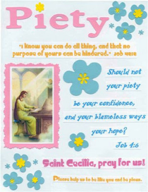 Little Flowers Girls' Club ~ The Virtue of Piety