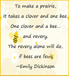 Quotes, Thoughts, & Sayings About Bees