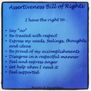 Teaching children the art of being assertive, confidently asserting ...