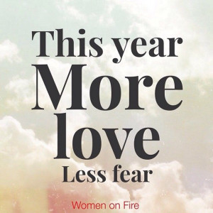Women on Fire's New Year Mantra! #newyear #newyou #newyear2014