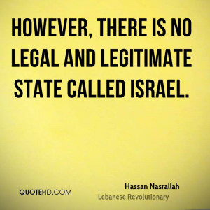 Hassan Nasrallah Legal Quotes