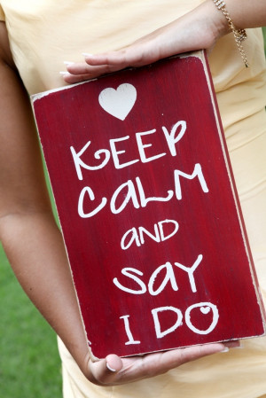 Keep calm...and say 
