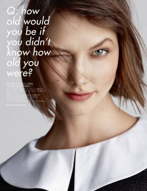 Karlie Kloss Graces the Pages of i-D's Spring Issue