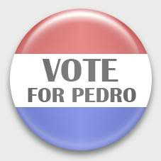 Keep Calm And Vote For Pedro