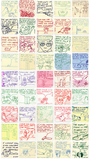 Napkin Quotes: Dad Puts Drawings & Quotes On Daughter's School Napkins ...