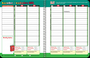 Traditional Printed Student Planners