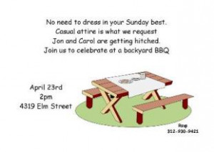Summer Picnic Invitations Backyard picnic - summer