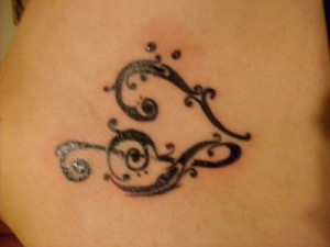 Music Love Tattoo for Couples