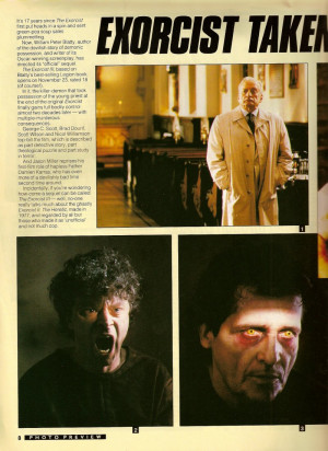 The Exorcist III (Film) - Film Review Magazine - December 1990