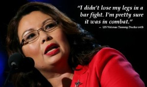 US Veteran and current Congresswoman Tammy Duckworth