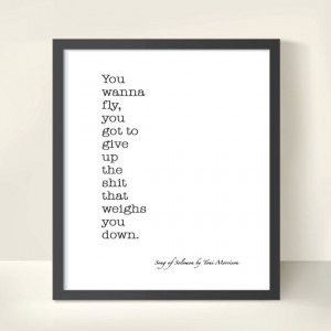 print because toni is amazing this is a print quote about flying and ...
