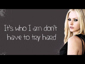 Avril Lavigne Quotes From Songs