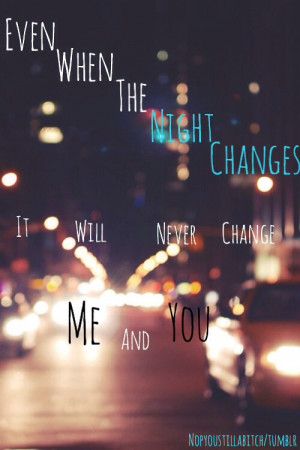 changes night one direction