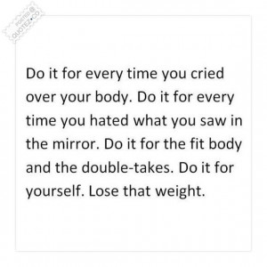 Do it for yourself quote