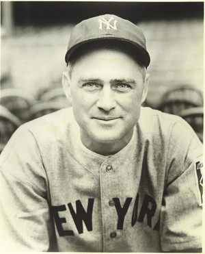 Yankee Coach Earle Combs in 1939