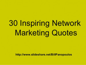 30 Inspiring Network Marketing Quotes