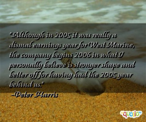 Although in 2005 it was really a