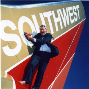 Herb Kelleher, co-founder of Southwest Airlines