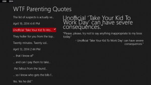 WTF Parenting Quotes