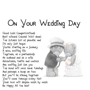 ... poems This page has the widest range of wedding love and quotes