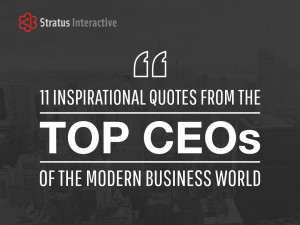 11 Inspirational Quotes From Some Of The World's Top CEOs