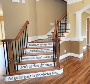 Classic Movie Quotes for Stairs, Windows or Wall Vinyl Decal on Etsy ...