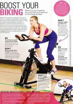 Boost Your Biking. Great tips for spin class and spinning at home ...
