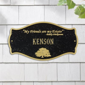 ... 1871 Personalized One Line Standard Dickinson Quote Wall Plaque