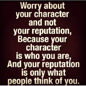 Worry upon yourself