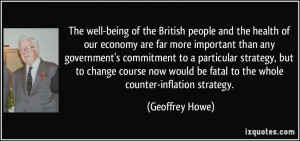 The well-being of the British people and the health of our economy are ...