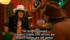 Mighty Boosh- Vince speaking the truth. Bouncey bouncey, oh such a ...