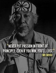mr miyagi quotes | Mr. Miyagi