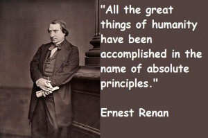 Ernest renan famous quotes 1