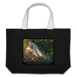 Beach Wood and Archer Quote Tote Bag